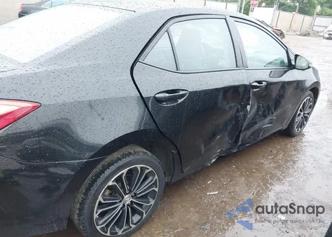 2015 Toyota Corolla S Plus z USA, uszkodzony, nr VIN 2T1BURHE9FC399992